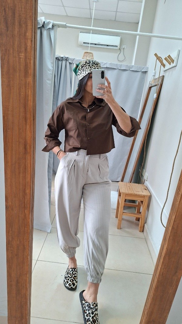 Producto - Pantalón MARROC visón - 0