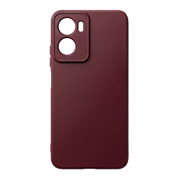 Producto - Funda de Silicona - Con Felpa interior - Color Marrón - Motorola G05 - Olyps