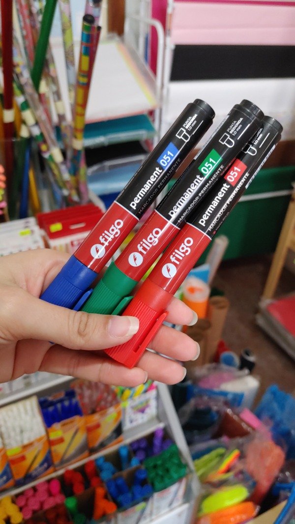 Producto - Marcador Permanente Filgo 051 Punta redonda