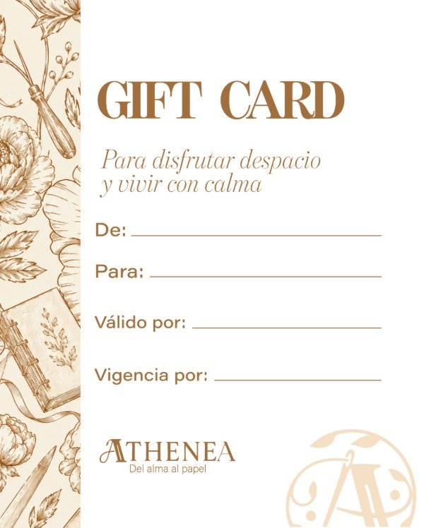 Producto - Gift Card Athenea