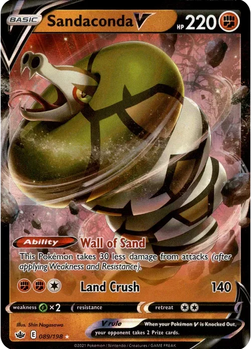 Producto - Sandaconda V - 089/198 - Chilling Reign - Holo