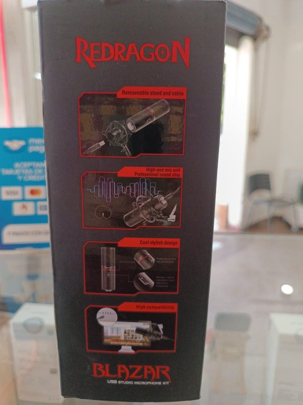 Producto - Microfono Redragon Blazar