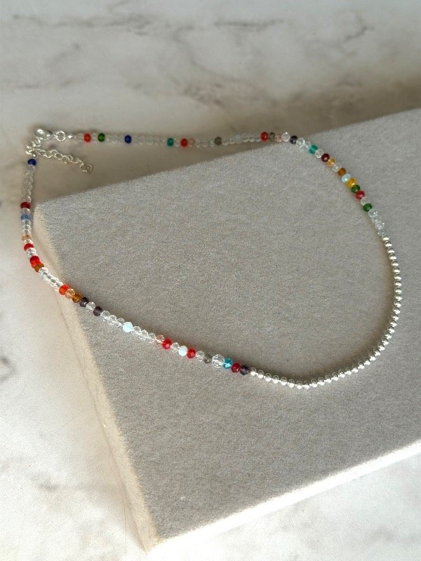 Producto - Collar mix multicolor cristal - 2