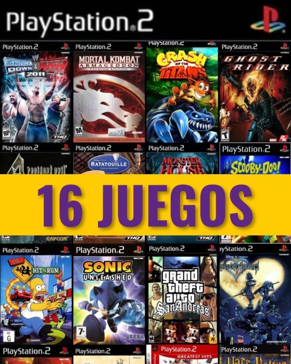 Producto - PENDRIVE PARA PS2 CON 16 JUEGOS + MEMORY CARD
