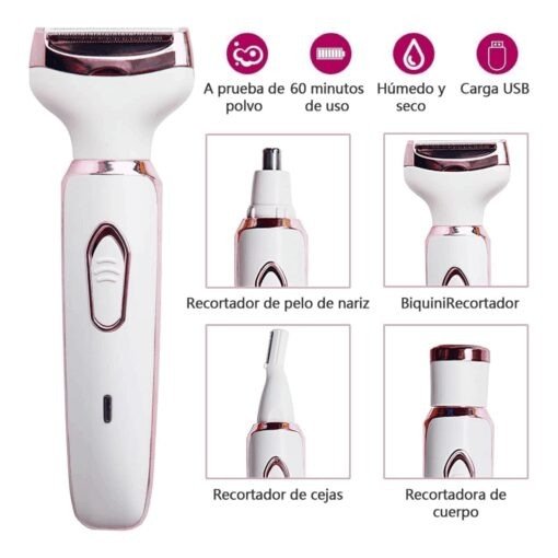 Producto - Máquina Depiladora de Vello 4 en 1 DL-604 7253