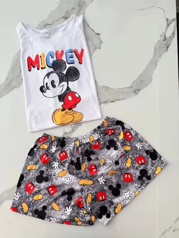 Producto - Pijama Mickey Gris Nuevo