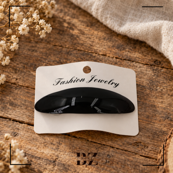 Producto - HEBILLA FRANCESA X 12 PCS OVALADA NEGRA - 2128-3