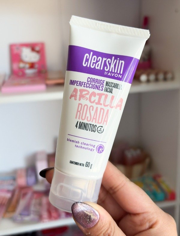 Producto - MASCARILLA ARCILLA ROSA AVON