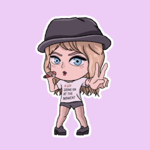 Producto - Stickers en Vinilo - Taylor Swift - Red