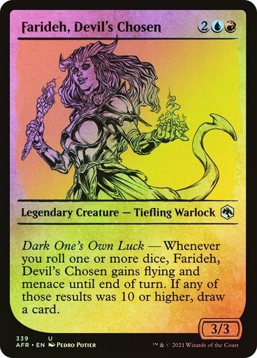 Producto - Farideh, Devil's Chosen (Showcase Foil)
