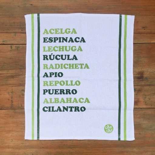 Producto - Repasador Hojas verdes