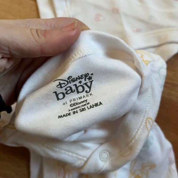 Producto - Dúo Bodies Primark Minnie 3M - 3