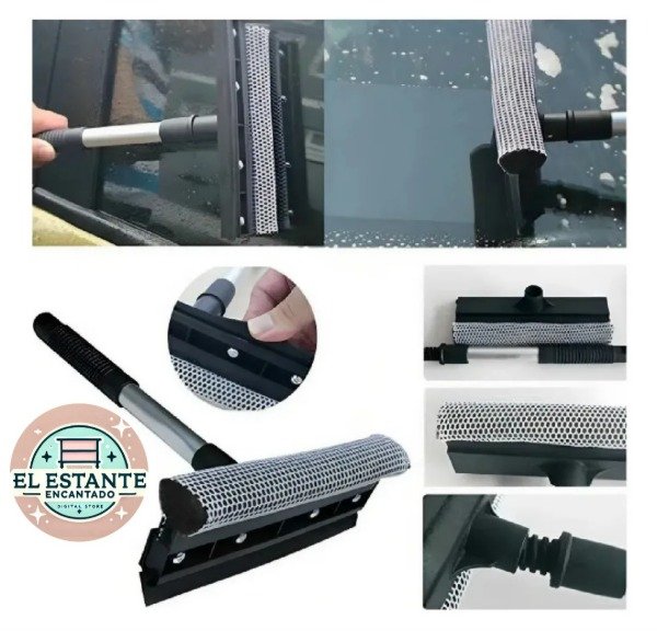 Producto - Limpia vidrios secador con mango extensible