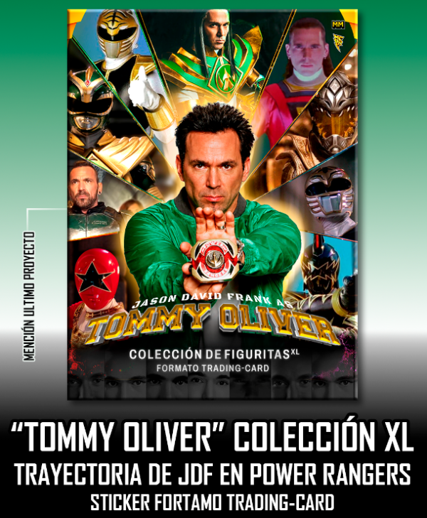 Producto - Super Sobre / Tommy Oliver Pack x18 Stickers Traiding Cards. - 6