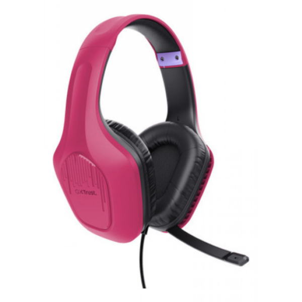 Producto - Auricular Gamer Trust ZIROX PINK GXT415P - 1