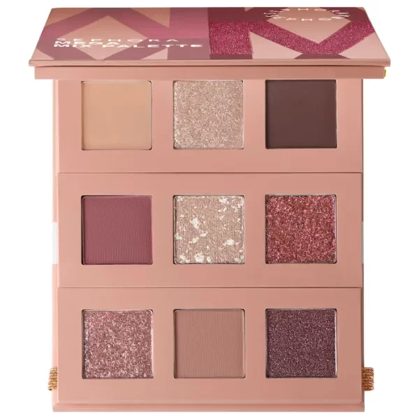Producto - SEPHORA - MEGA MIX EYESHADOW PALETTE REBELLIOUS ROSEY NUDE
