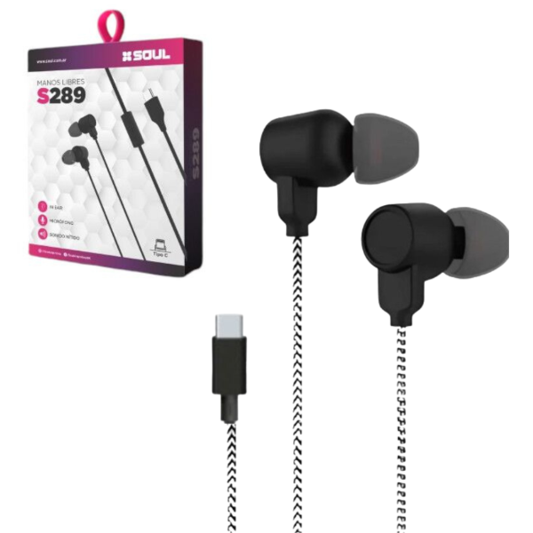 Producto - AURICULARES TIPO C SOUL S289 kai