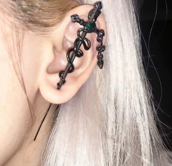 Producto - Aro Solitario Espada Snake