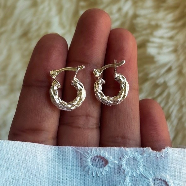Producto - Argollas de acero blanco (cod. 673)