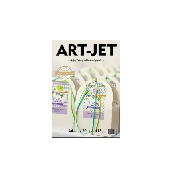 Producto - ART JET papel fotografico AUTOADHESIVO BRILLANTE