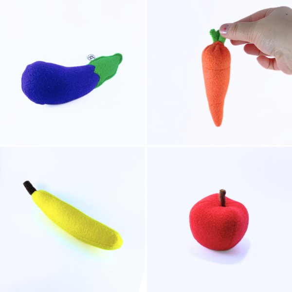 Producto - Bolsita con 4 VEGETALES y FRUTAS