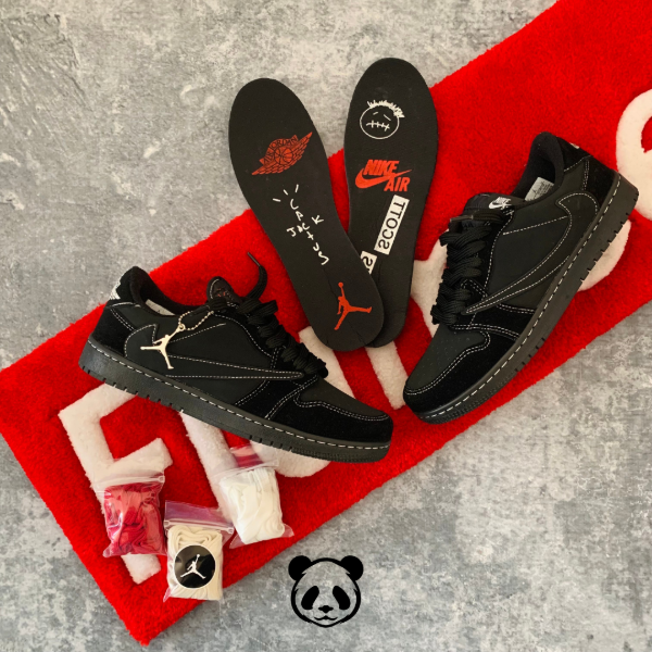 Producto - AIR JORDAN LOW TRAVIS SCOTT "BLACK PHANTOM"