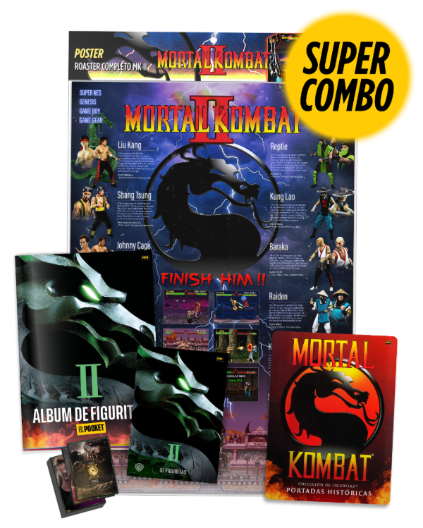 Producto - COMBO SÚPER / Album + Figus + Poster + Super Sobre