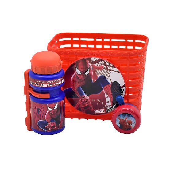 Producto - SET CANASTO+CARAM+TIMBRE SPIDERMAN