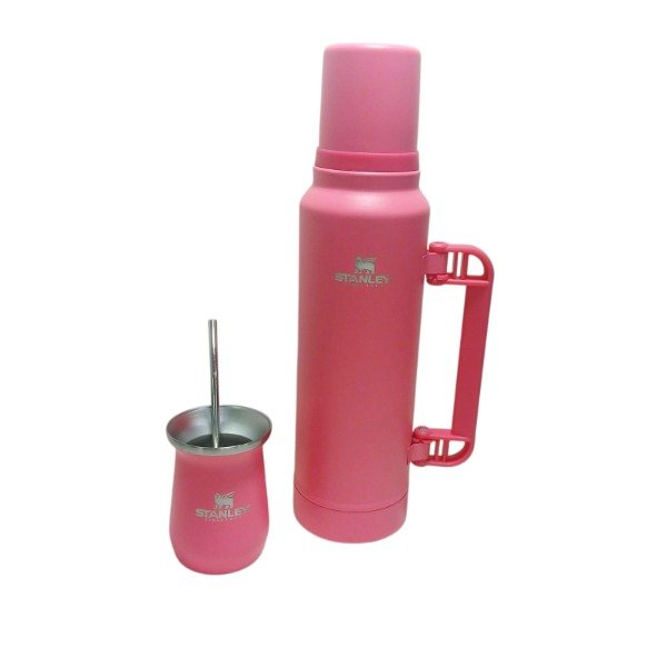 Producto - Set termo stanley 1.4L + mate 160ml fucsia