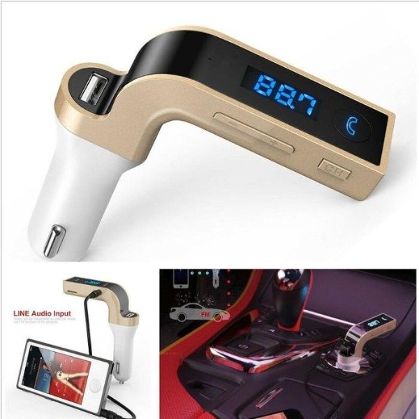 Producto - Carg7 transmisor de FM a Bluetooth / usb / auxiliar
