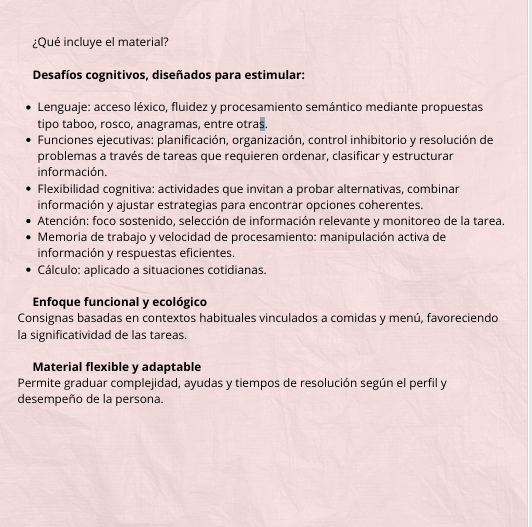 Producto - Materia Introductorio + Desafios cognitivos - 2