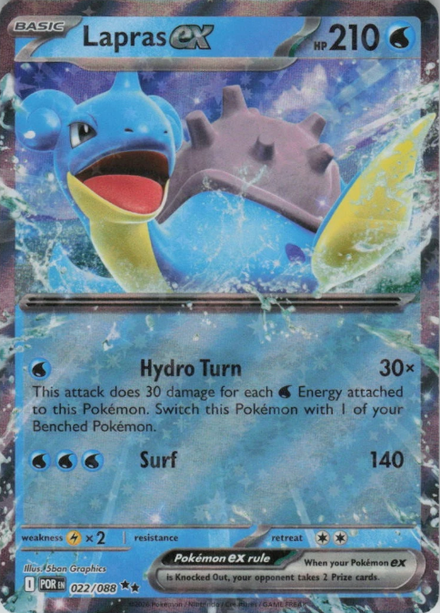 Producto - Lapras ex (022/088) [Mega Evolution: Perfect Order]