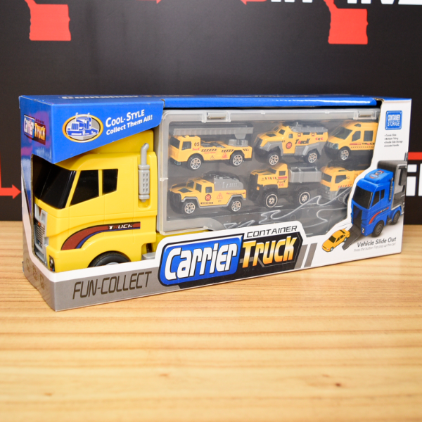 Producto - CAMION TRANSPORTADOR 34CM CON RAMPA 25282