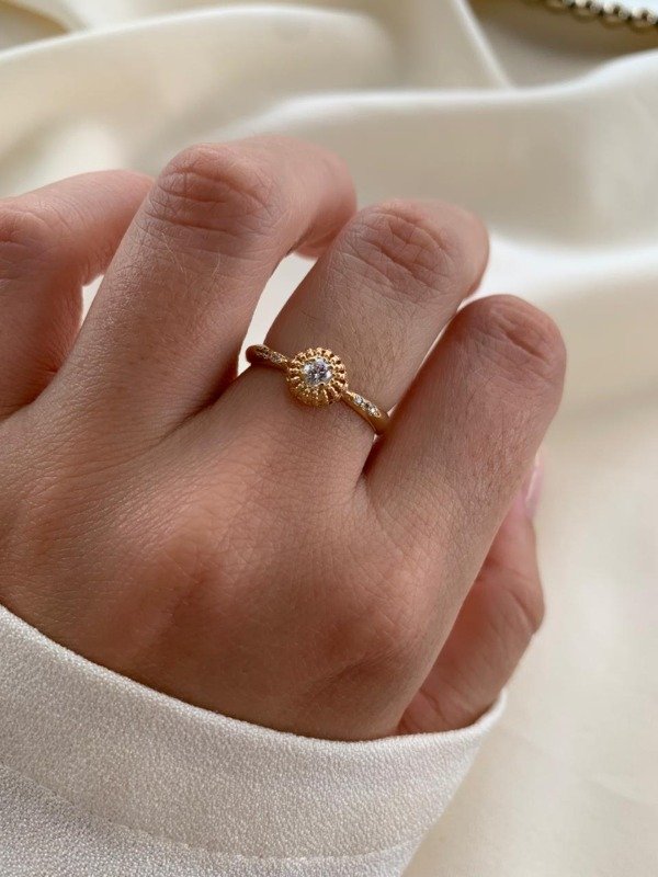 Producto - Anillo LUXE - Ench en oro 18k