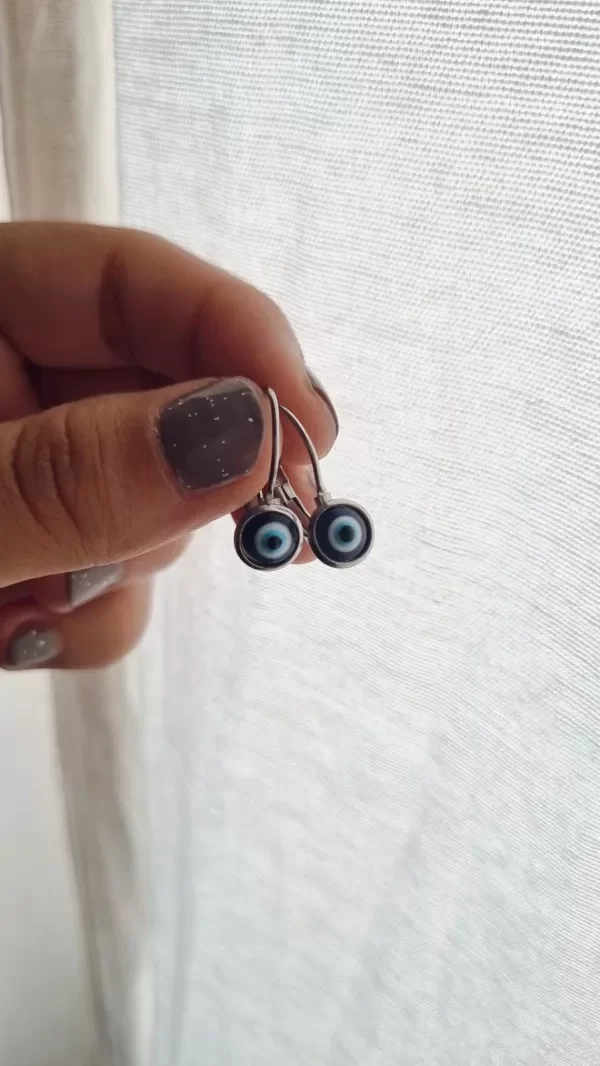 Producto - Aros a brisura ojo turco Aq