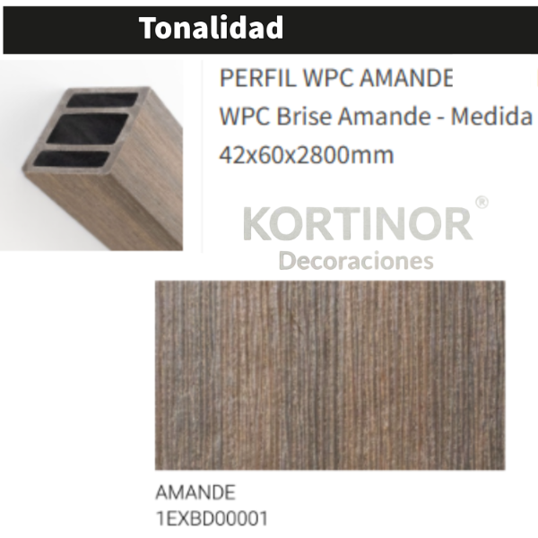 Producto - PERFIL WPC - 2