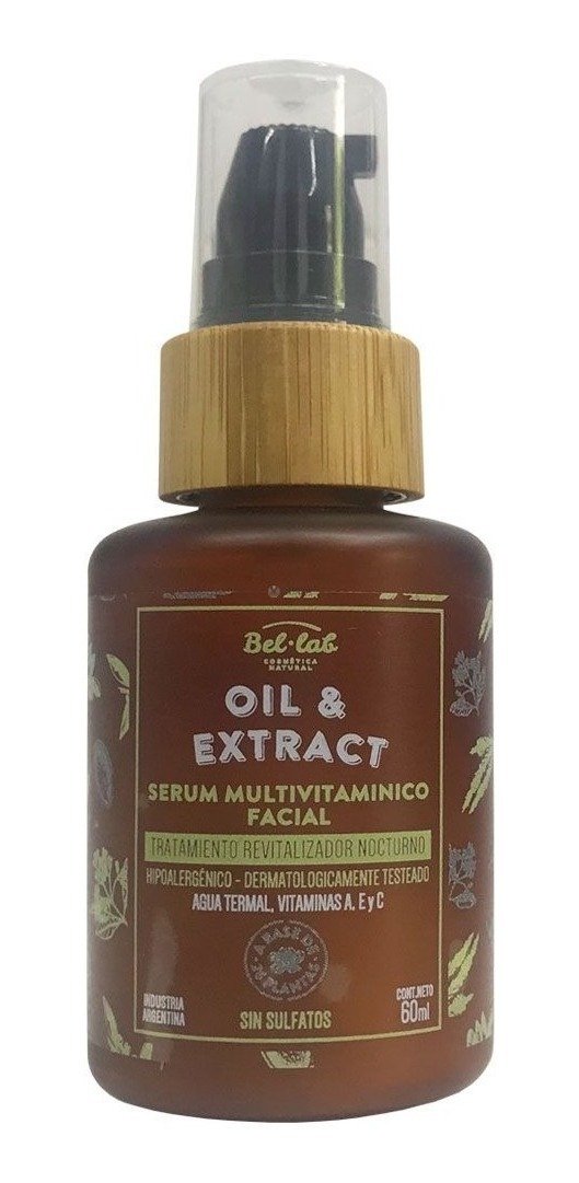 Producto - Serum Facial MULTIVITAMINICO Nocturno Hipoalergenico Vegan S Gluten Bel Lab 60ml