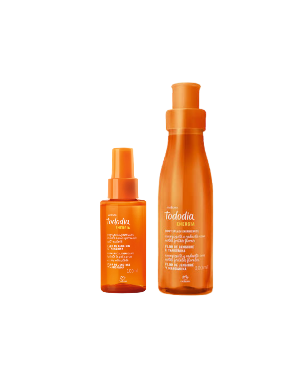 Producto - Kit Flor de Jengibre y Mandarina - Bruma Facial y Body Splash