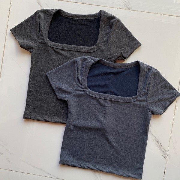 Producto - escote cuadrado washed