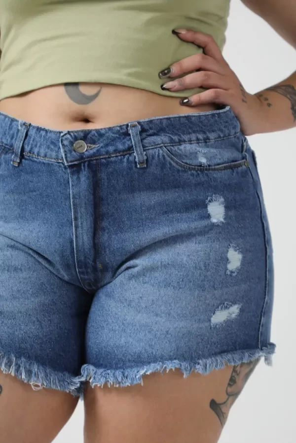 Producto - SHORT CON FLECOS MANLY rigido