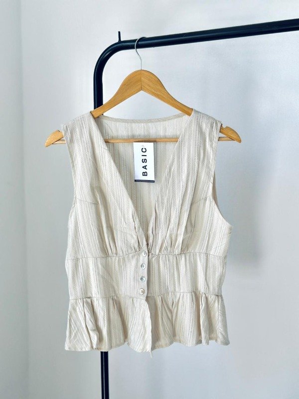 Producto - Blusa Flora crema