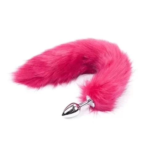 Producto - Plug Con Cola Fucsia