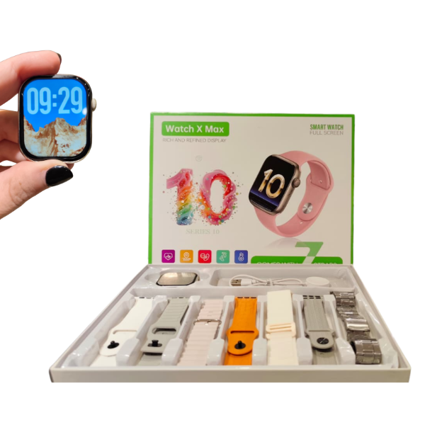 Producto - RELOJ SMART X-MAX + 7 MALLAS