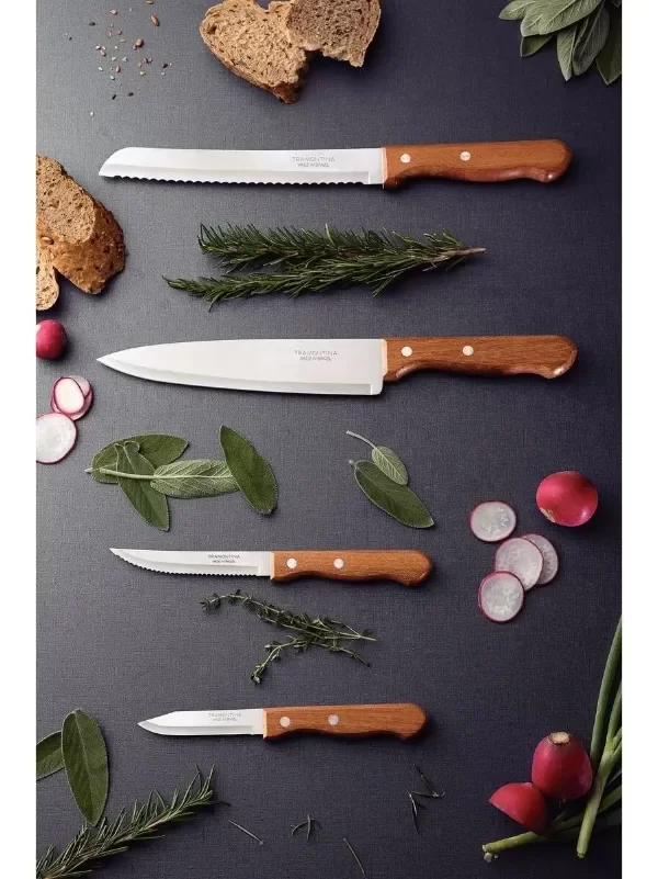 Producto - SET X4 CUCHILLOS TRAMONTINA