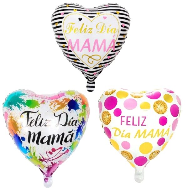 Producto - GLOBO METALIZADO FELIZ DIA MAMA