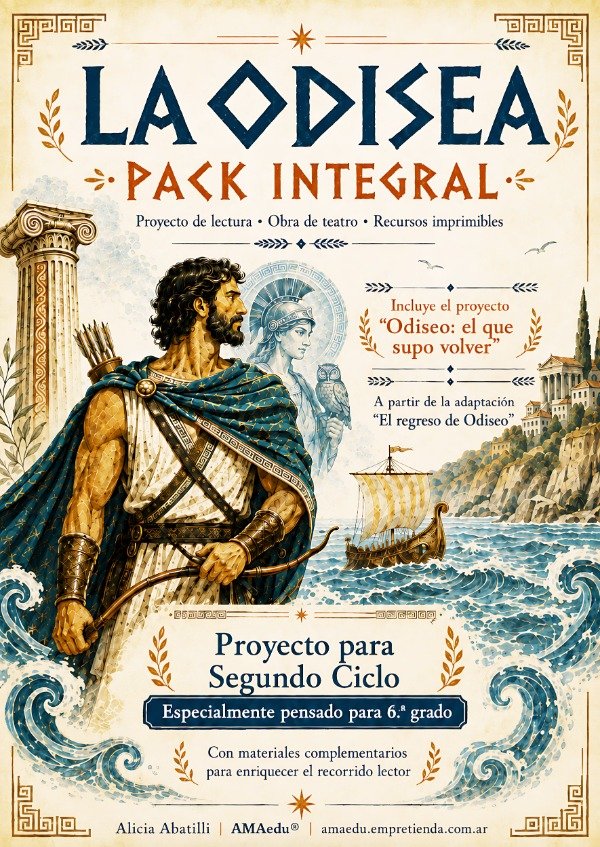 Producto - Lectura EL REGRESO DE ODISEO (Sexto Grado, Segundo Ciclo) - 0