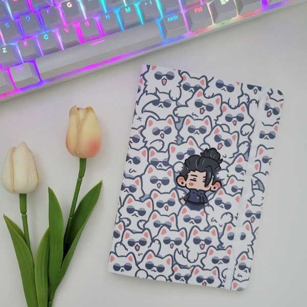 Producto - Libreta A5 Geto con Gojo michis