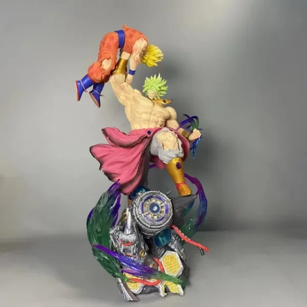 Producto - Figura Diorama Broly vs Goku Dragon ball (28cm)