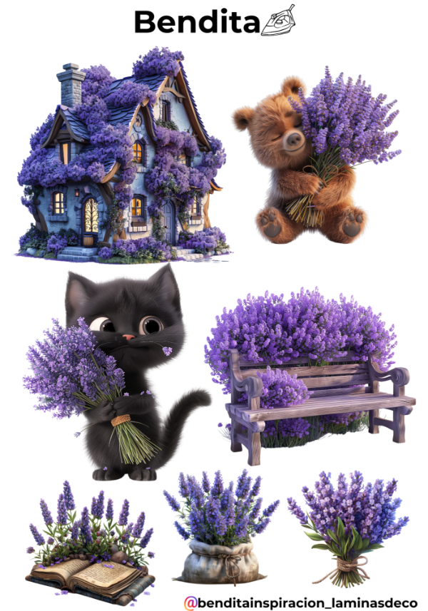 Producto - Bendita Plancha 163 Lavandas 2