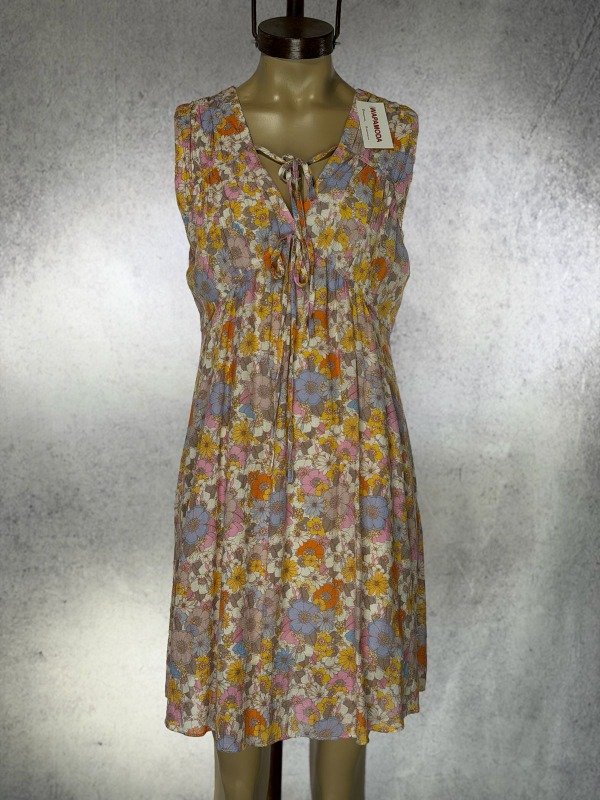 Producto - VESTIDO FLOREADO FORRADO IMPORTADO